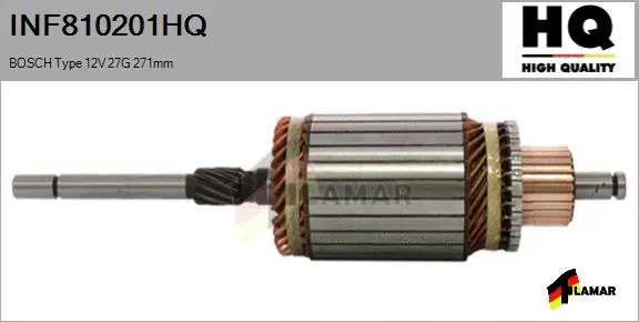 Armature, starter (INF810201HQ)