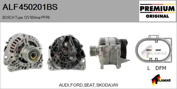Alternator (ALF450201BS)