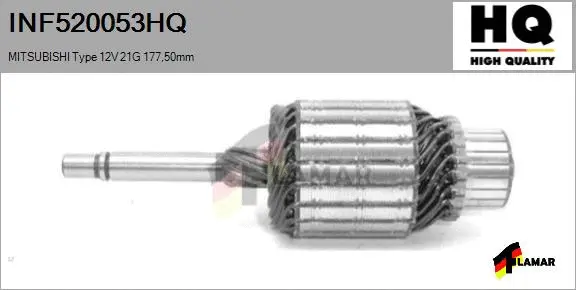 Armature, starter (INF520053HQ)