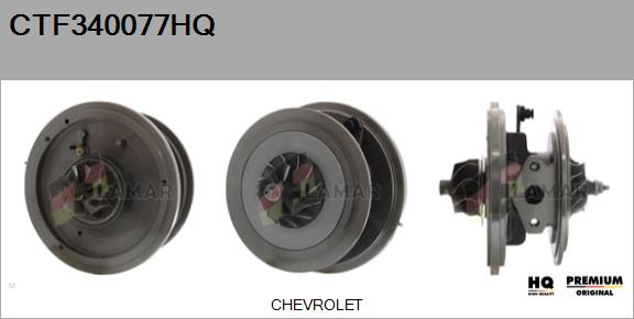 Core assembly, turbocharger (CTF340077HQ)