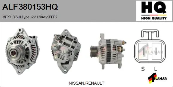Alternator (ALF380153HQ)