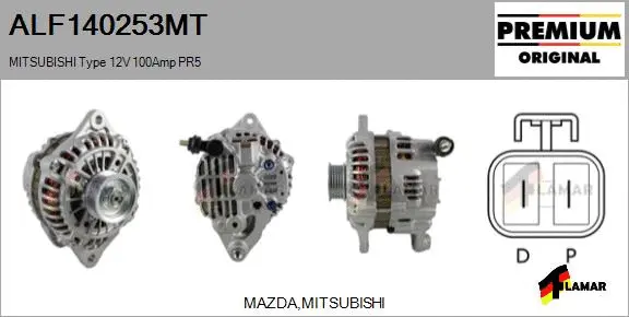 Alternator (ALF140253MT)