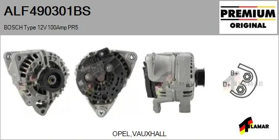 Alternator (ALF490301BS)