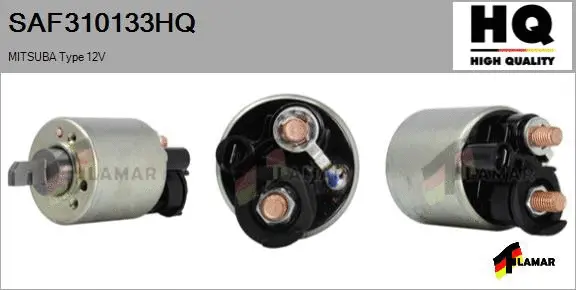 Solenoid Switch, starter (SAF310133HQ)
