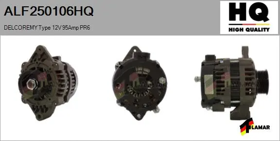 Alternator (ALF250106HQ)