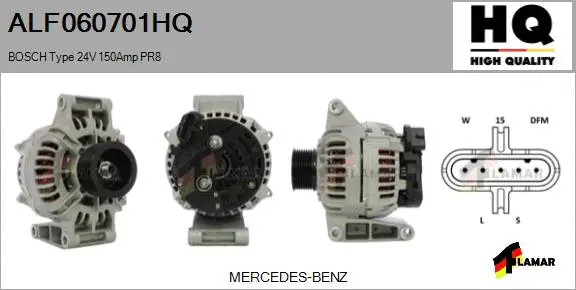 Alternator (ALF060701HQ)