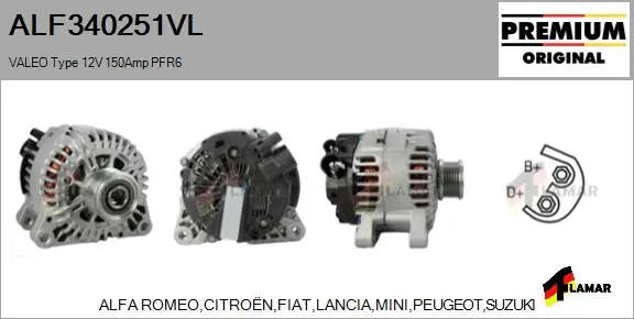 Alternator (ALF340251VL)