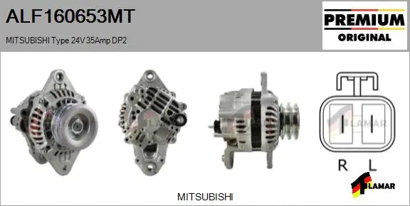 Alternator (ALF160653MT)