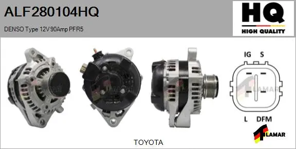 Alternator (ALF280104HQ)