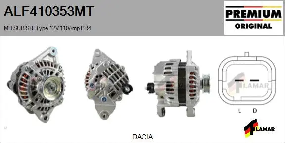 Alternator (ALF410353MT)