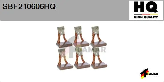 Carbon Brush, starter (SBF210606HQ)