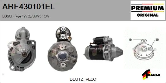 Starter (ARF430101EL)