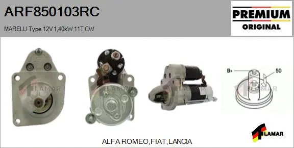 Starter (ARF850103RC)