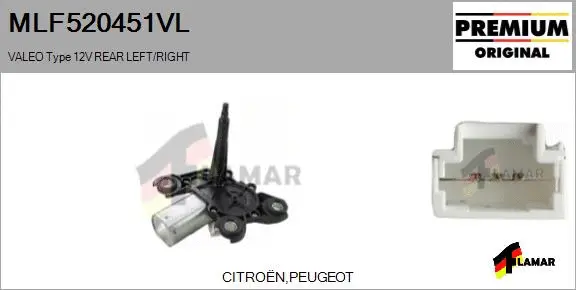 Wiper Motor (MLF520451VL)