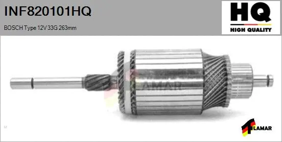 Armature, starter (INF820101HQ)