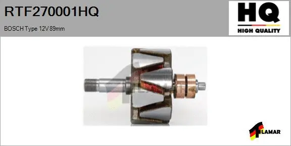 Rotor, alternator (RTF270001HQ)