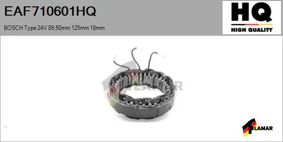 Stator, alternator (EAF710601HQ)
