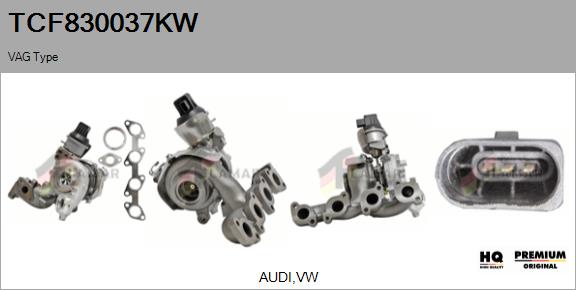 Charger, charging (supercharged/turbocharged) (TCF830037KW)