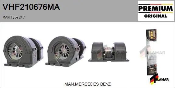 Interior Blower (VHF210676MA)