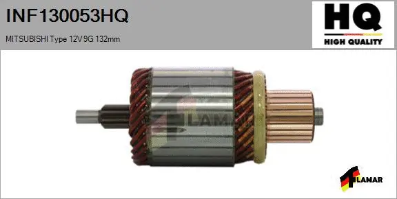Armature, starter (INF130053HQ)