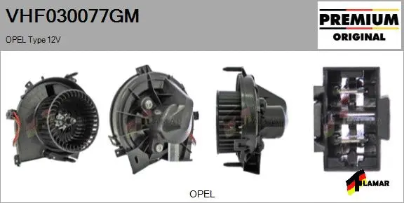Interior Blower (VHF030077GM)