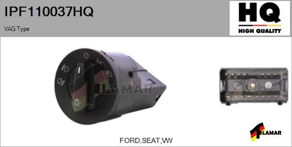 Switch, headlight (IPF110037HQ)