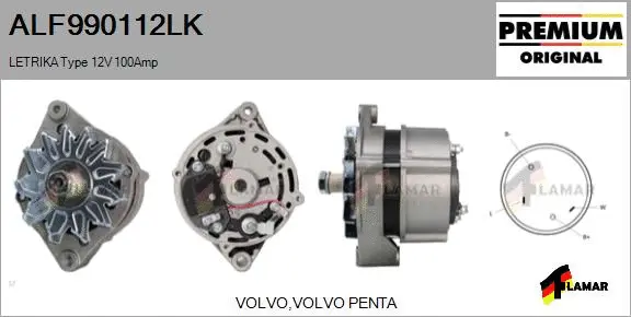 Alternator (ALF990112LK)