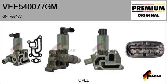 EGR Valve (VEF540077GM)