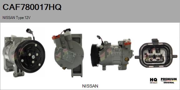 Compressor, air conditioning (CAF780017HQ)