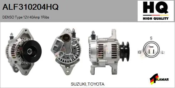 Alternator (ALF310204HQ)