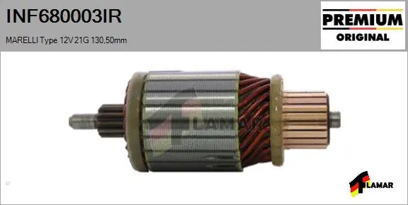 Armature, starter (INF680003IR)