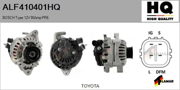 Alternator (ALF410401HQ)