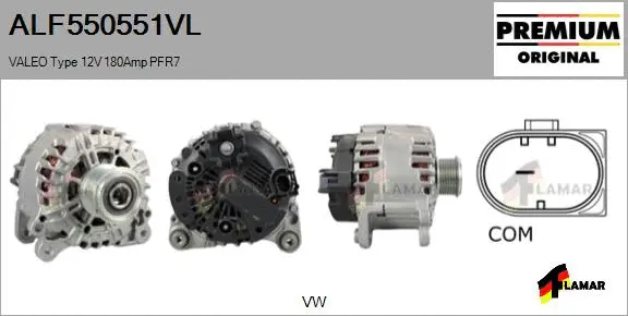 Alternator (ALF550551VL)