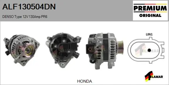 Alternator (ALF130504DN)