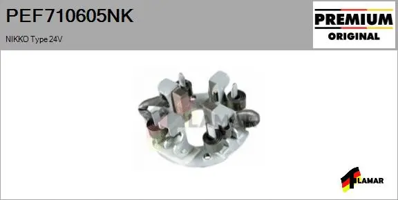 Holder, carbon brushes (PEF710605NK)