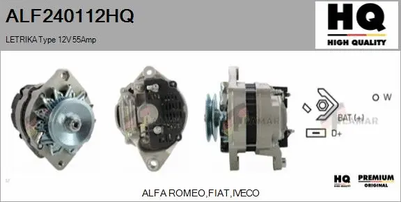 Alternator (ALF240112HQ)