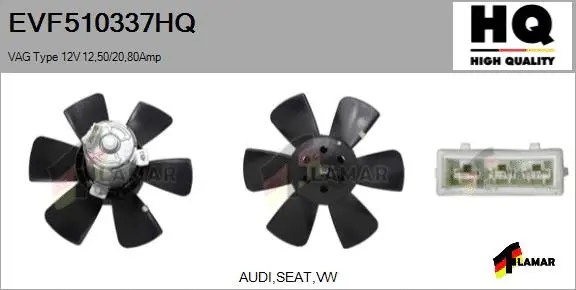 Fan, engine cooling (EVF510337HQ)