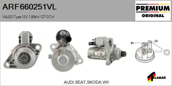 Starter (ARF660251VL)