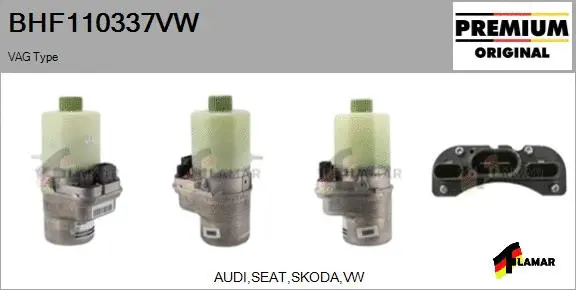 Hydraulic Pump, steering (BHF110337VW)