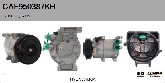 Compressor, air conditioning (CAF950387KH)