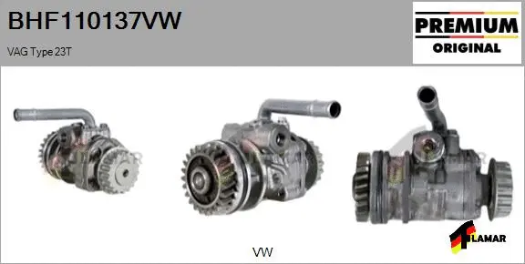 Hydraulic Pump, steering (BHF110137VW)