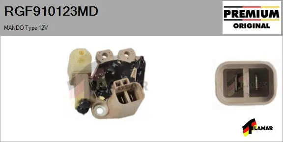 Alternator Regulator (RGF910123MD)