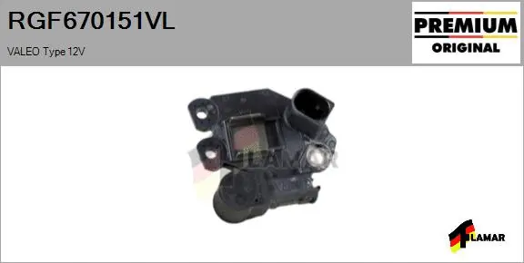 Alternator Regulator (RGF670151VL)