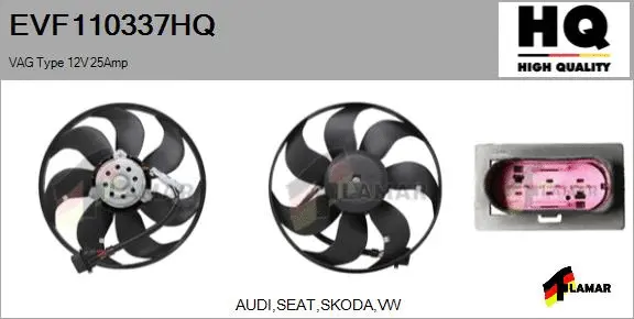 Fan, engine cooling (EVF110337HQ)