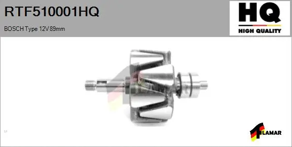 Rotor, alternator (RTF510001HQ)