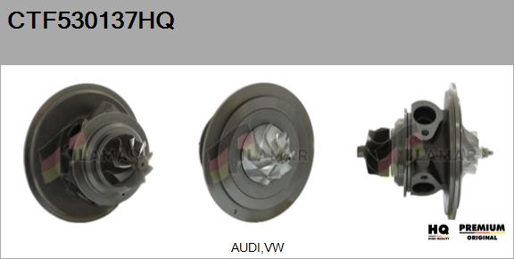 Core assembly, turbocharger (CTF530137HQ)