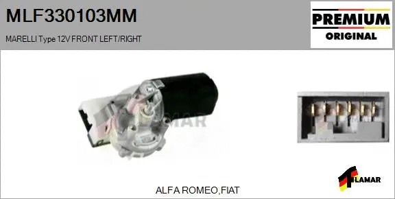 Wiper Motor (MLF330103MM)