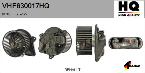 Interior Blower (VHF630017HQ)