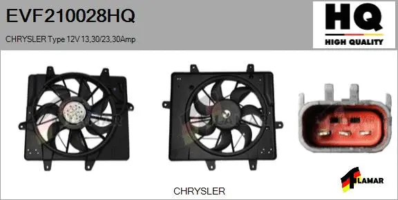 Electric Motor, radiator fan (EVF210028HQ)