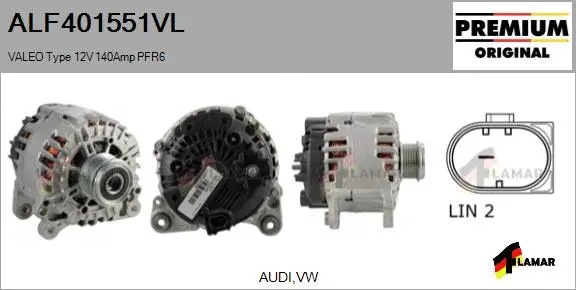 Alternator (ALF401551VL)